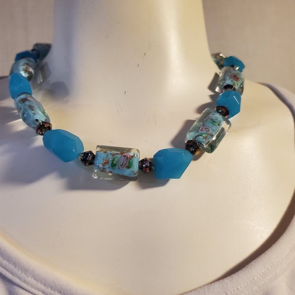 Glass Bead Necklace‎